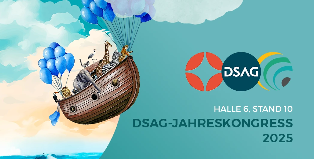 WSN präsentiert Lösung und Produkte auf Inwerkenstand beim DSAG Jahreskongress 2025