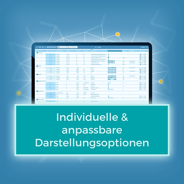 individuelle Darstellungsoptionen, WSNet WSNet AMS-II Applikation, Nutzen Galerie Produkte, Karussell Nutzen