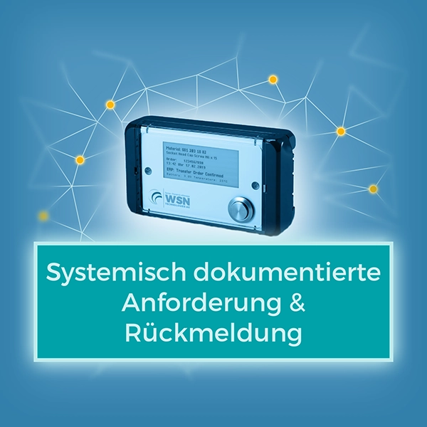 Systemisch dokumentierte Anforderung & Rückmeldung, WSNet CallButton, Nutzen, Karussell
