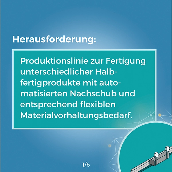 Referenz, Herausforderung, Karussell Praxisbeispiel, Lösungen, WSNet Rollenbahnsensor
