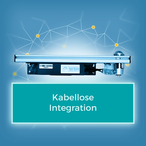 Kabellose Integration ohne bauliche Eingriffe, WSNet Palettensensor, Nutzen
