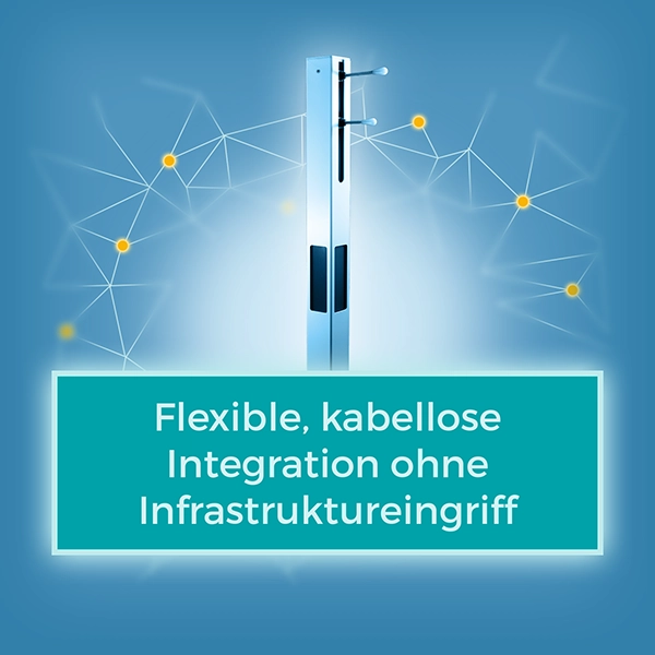 Flexible, kabellose integration, WSNet Belegtmelder, Nutzen, Karussell