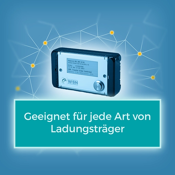 Geeignet für jede Art von Ladungsträger, WSNet CallButton, Nutzen, Karussell