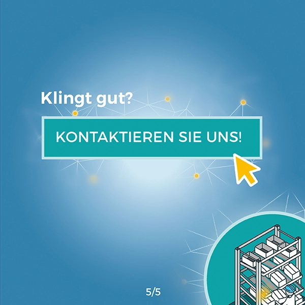 Referenz, Kontakt, Karussell Praxisbeispiel, Lösungen, WSNet eKanban