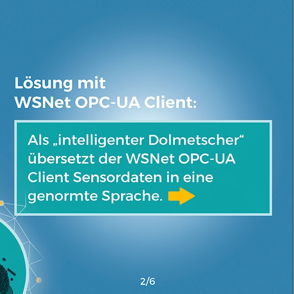 Referenz, Lösung, Karussell Praxisbeispiel, Lösungen, WSNet OPC-UA Client