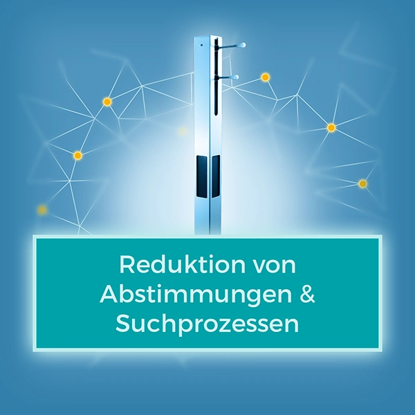 Reduktion von Abstimmungen & Suchprozessen, WSNet Belegtmelder, Nutzen, Karussell