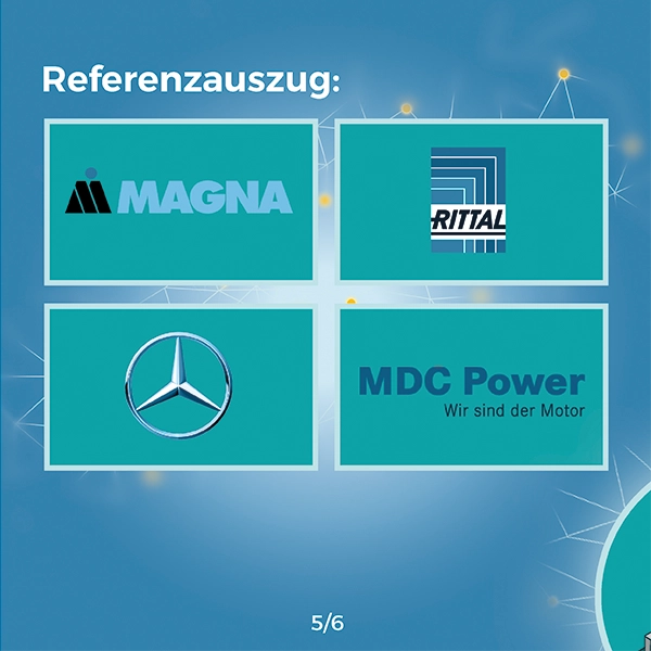 Referenz, Referenz, Karussell Praxisbeispiel, Lösungen, WSNet Rollenbahnsensor