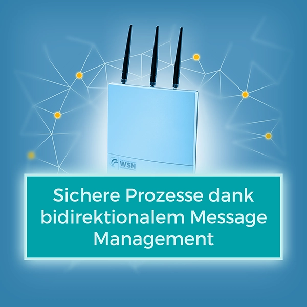 bidirektionalem Message Management, WSNet Gateway, Nutzen, Karussell