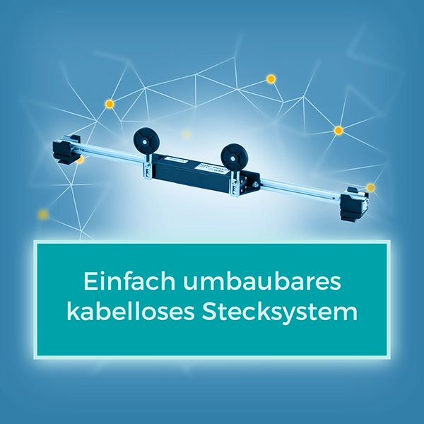 umbaubares kabelloses Stecksystem, WSNet Rollenbahnsensor, Nutzen, Karussell