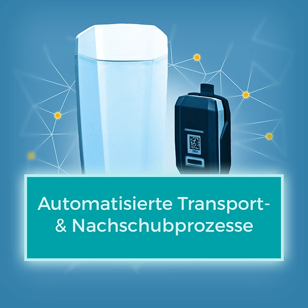 Automatisierte Transportprozesse, RTLS, Nutzen Galerie Lösungen, Karussell Nutzen
