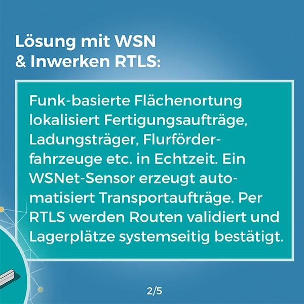 Referenz, Lösung, Karussell Praxisbeispiel, Lösungen, RTLS